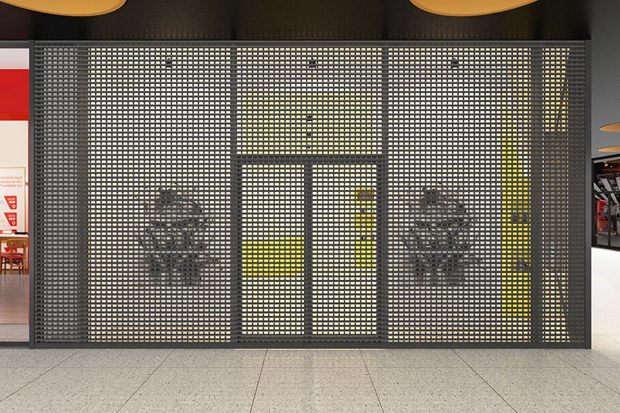 Commercial security shutters system overview