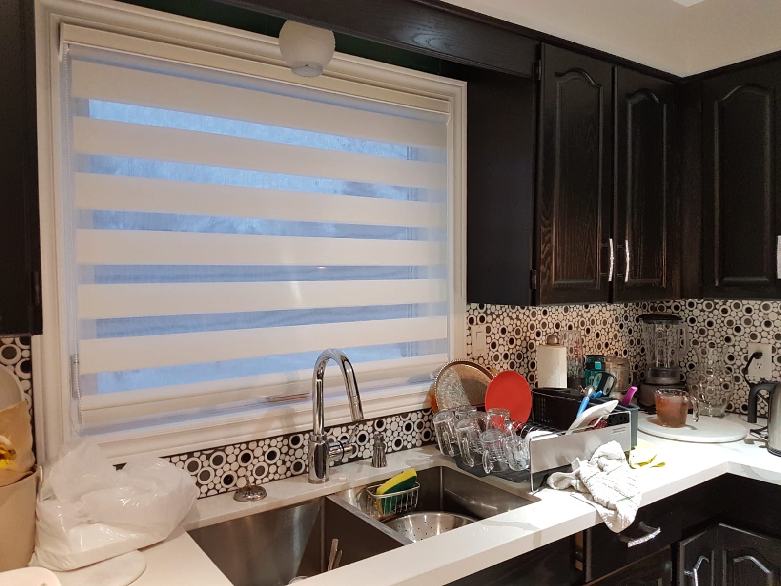 Interior blinds and window shading installation from the North Shutters portfolio, view 072